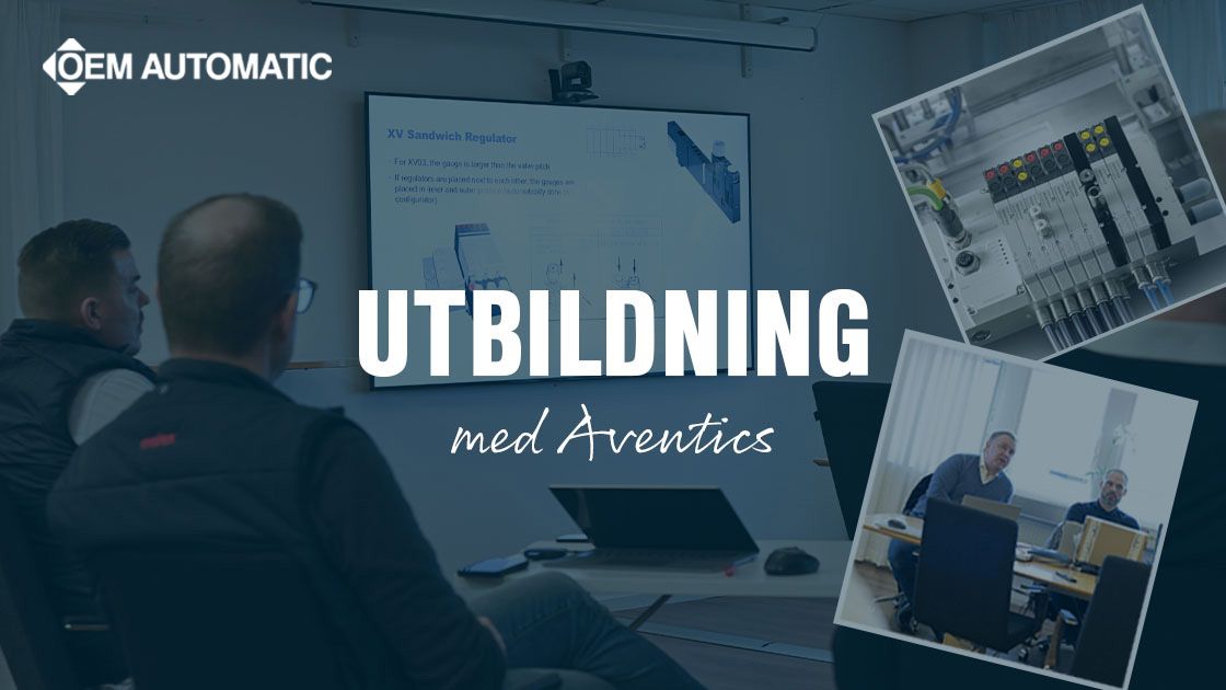 Fördjupad kompetens inom pneumatik stärker kundnyttan