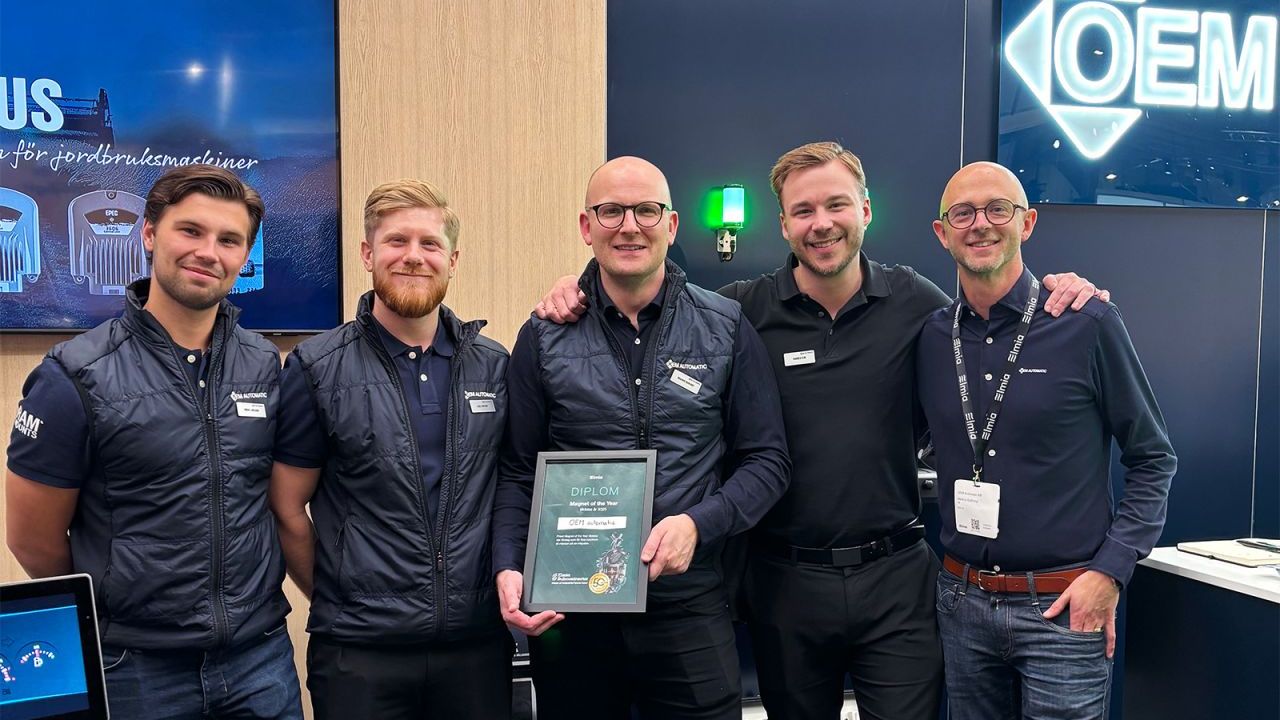 OEM Automatic utses till ”Magnet of the Year”