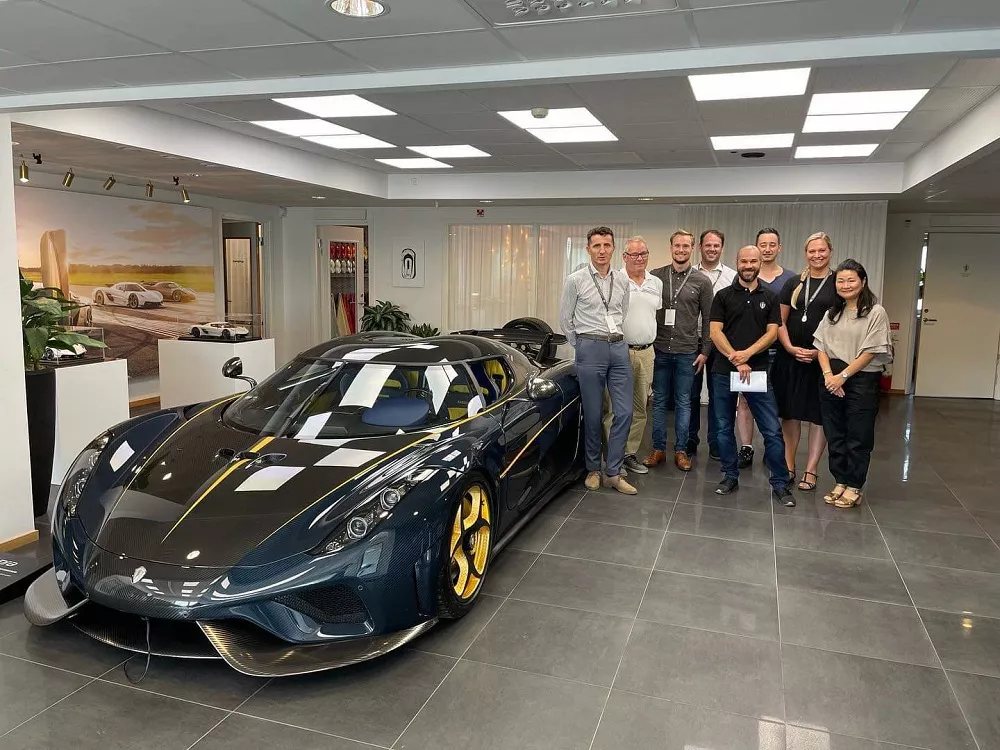 "För att bli leverantör till Koenigsegg måste du vara ett superproffs på det du gör."