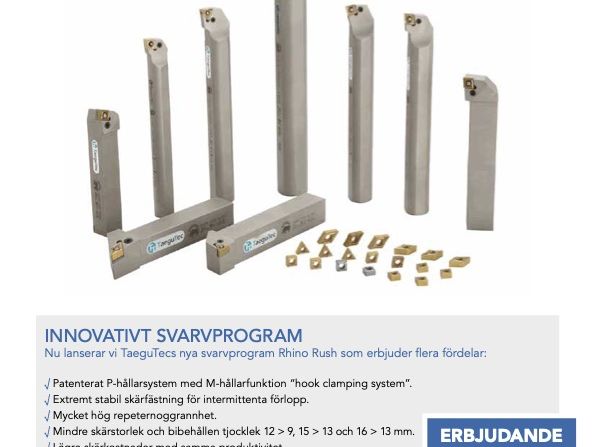 Erbjudande svarvning