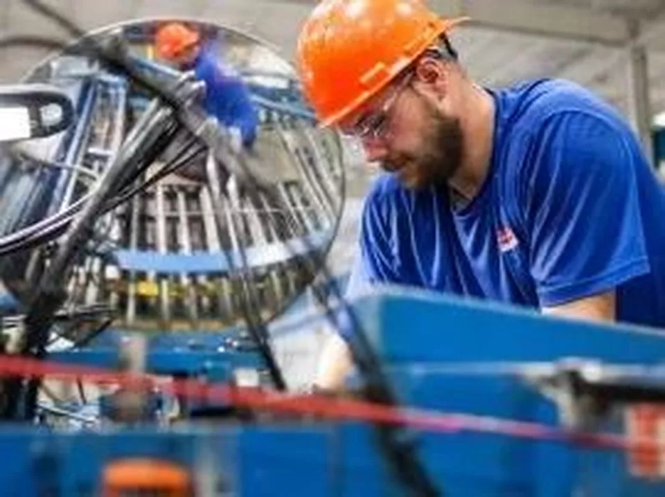Industriföretagen går på högsta fart