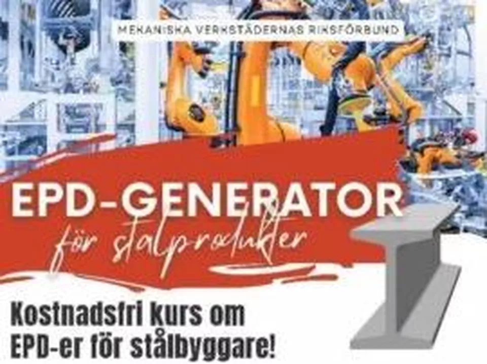 EPD-generator för stålprodukter
