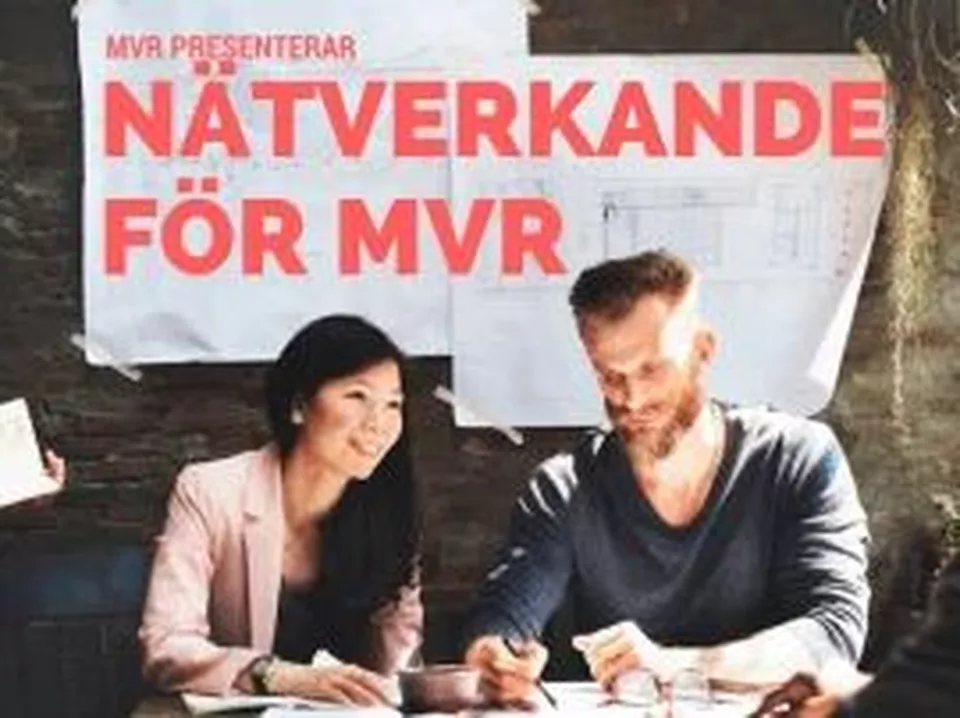 Se filmen från MVRs webbinarium ”Så lyckas du med nätverkande”