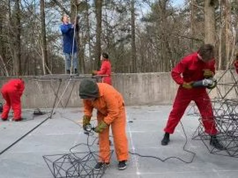 Framtidens arkitekter lär sig arbeta med stål! 