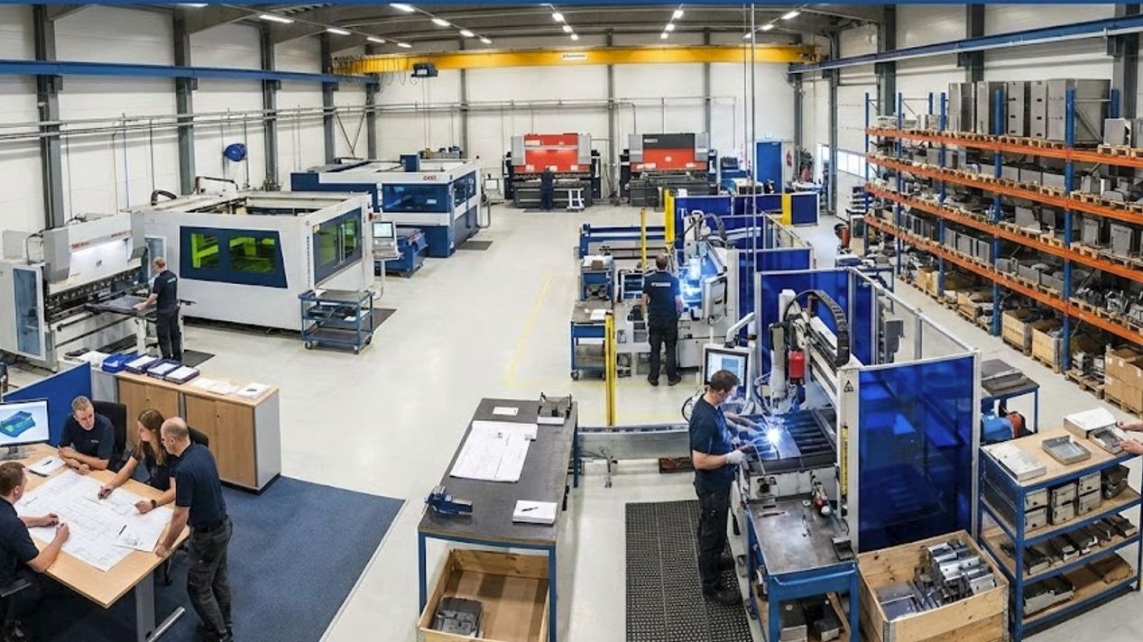 Ohutlevytuotteiden suunnittelu ja valmistus