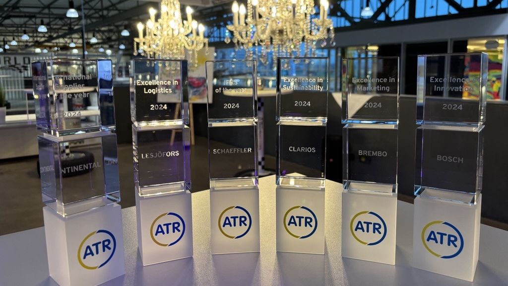 Lesjöfors Automotive mottog prestigefyllt branschguld