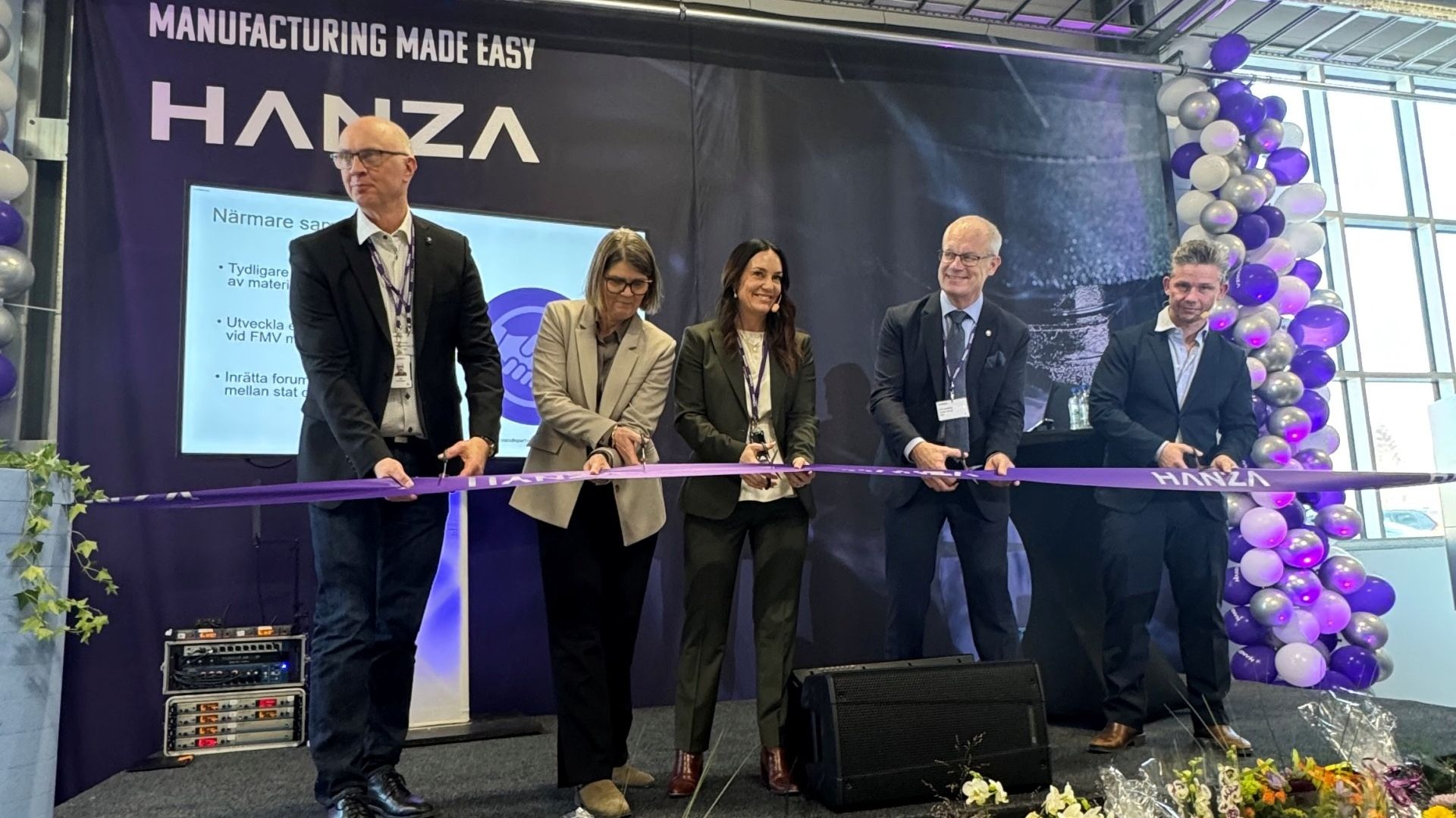 HANZA stärker industrins och försvarets kapacitet med ny fabrik i Årjäng