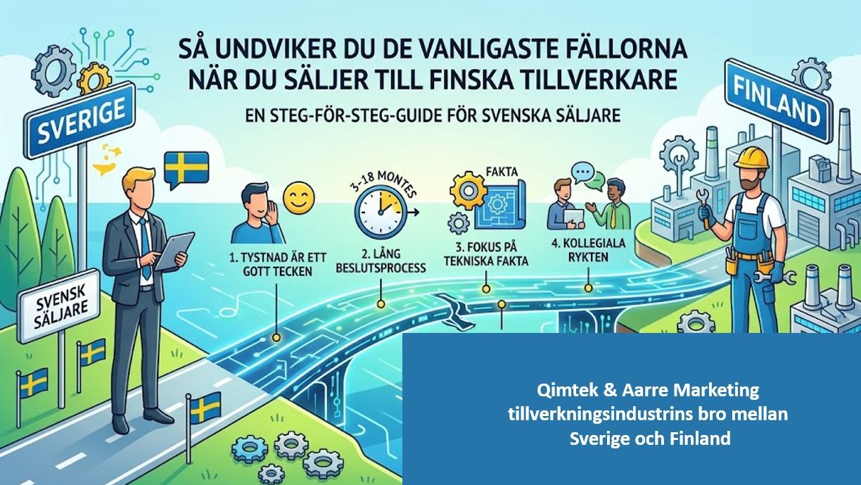 Så undviker du de vanligaste fällorna när du säljer till finska tillverkare.