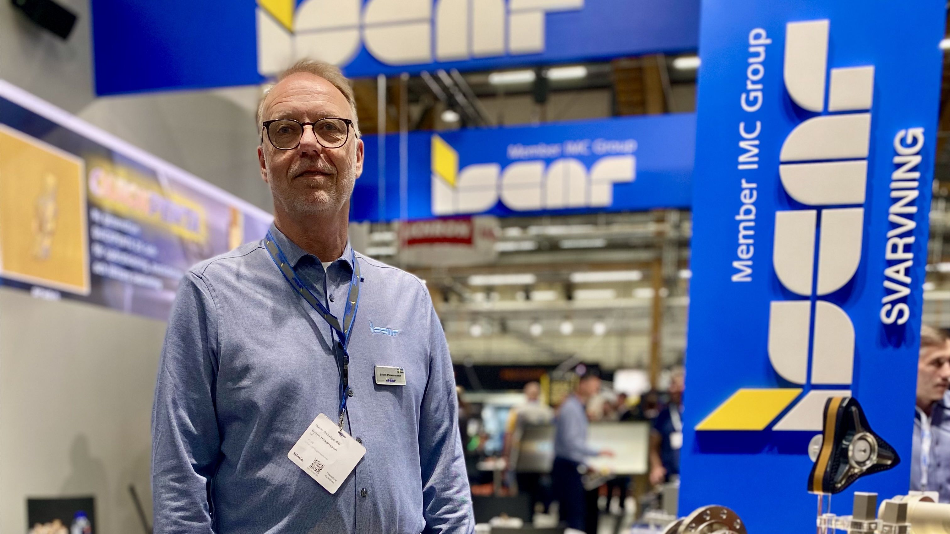 – 3D-printing och AI är två tekniker som kommer att fortsätta vara viktiga framöver, säger Björn Håkansson, marknadschef på Iscar Sverige.