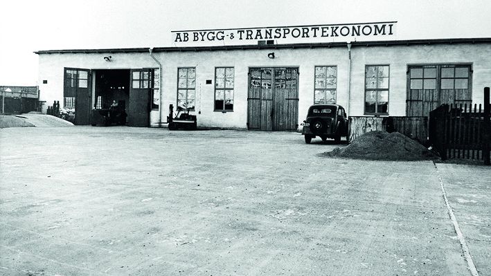 BT:s tidiga verksamhet. Företaget grundades 1946 och började sin resa med 15 anställda i Bromma.