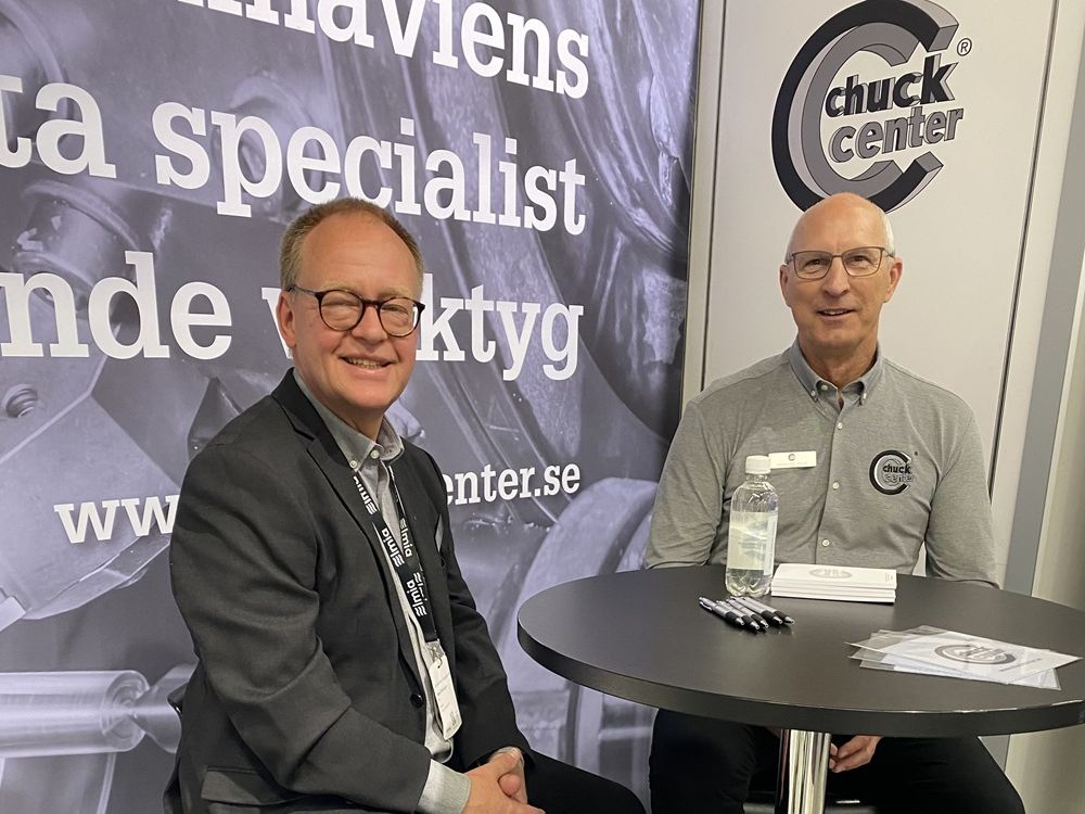 Automation och precision i fokus hos Chuckcenter