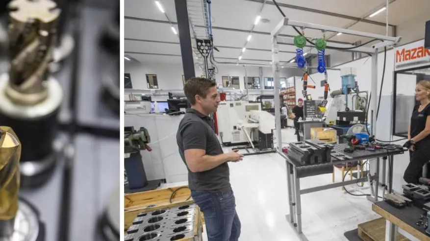 Underleverantören visar upp senaste teknologin inom skärande bearbetning