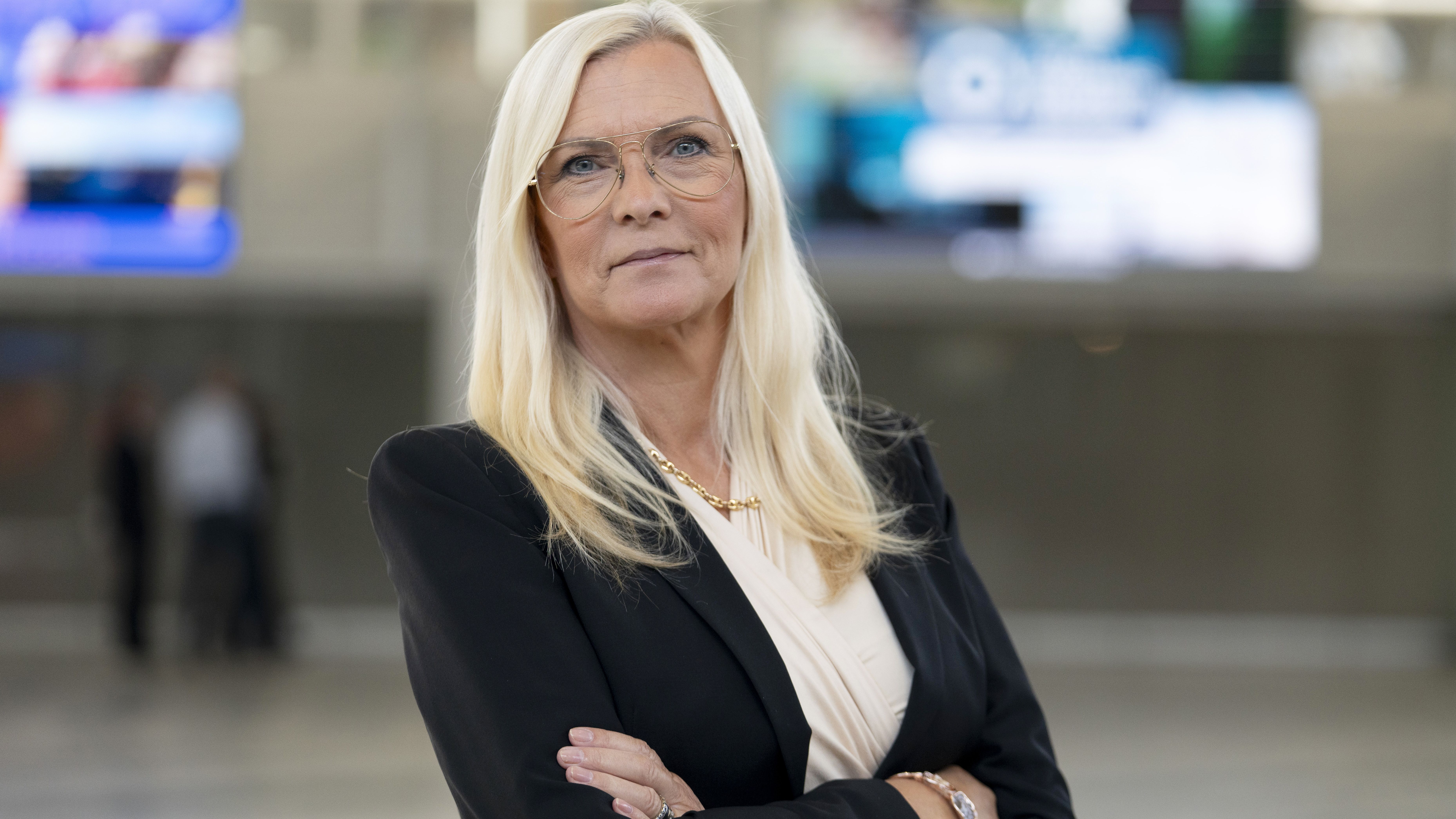 Monika Johannesen Widholm, Head of Event Unit Resilience & Mobility på Stockholmsmässan, ser stora möjligheter för svensk industri att bidra till ett starkare totalförsvar.